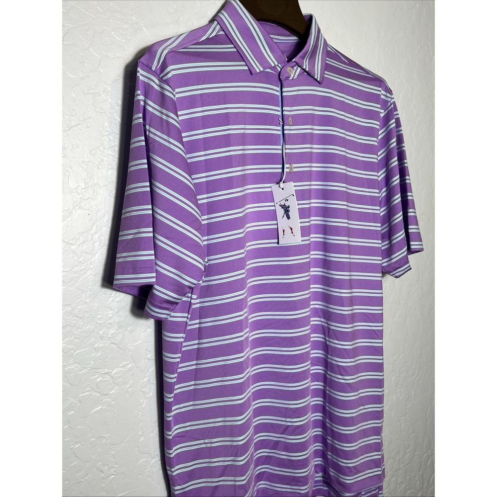 NWT Fairway & Greene Men's Medium Golf Polo Shirt ✅ No Logos - Picture 3 of 6